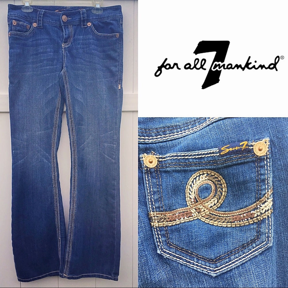 7 For All Mankind boot cut Jeans size 30